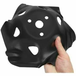 LITZEE Tête De Débroussailleuse à Bordure Ronde En Acier Carbone Noir Pour Tondeuse à Gazon Accessoire Pour Jardin, Pelouse, Ferme -Tondeuse Et Accessoires Boutique 51557055 3