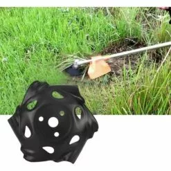 LITZEE Tête De Débroussailleuse à Bordure Ronde En Acier Carbone Noir Pour Tondeuse à Gazon Accessoire Pour Jardin, Pelouse, Ferme -Tondeuse Et Accessoires Boutique 51557055 5