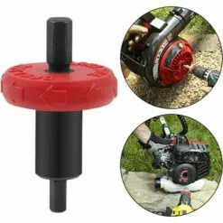 LITZEE Adaptateur De Moteur électrique, Démarreur De Tondeuse à Gazon Outil De Foret De Démarrage Rapide Pièces De Rechange Automobiles Pour Coupe-Bordures Bouton De Prise -Tondeuse Et Accessoires Boutique 51557124 4