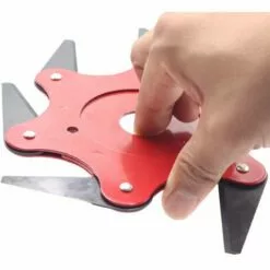 60mm 6 Dents Extérieur Lames De Coupe-herbe Tondeuse à Gazon Coupe-herbe Tête De Machine (Rouge)，Fontainebleau -Tondeuse Et Accessoires Boutique 52570054 3