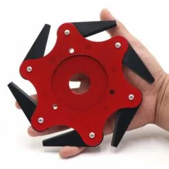 60mm 6 Dents Extérieur Lames De Coupe-herbe Tondeuse à Gazon Coupe-herbe Tête De Machine (Rouge)，Fontainebleau -Tondeuse Et Accessoires Boutique 52570054 4