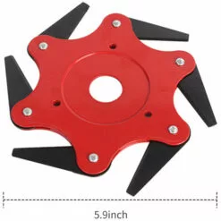 LIFCAUSAL Tête De Coupe Débroussailleuse Tête De Tondeuse à Gazon Extérieure 65Mn Acier Tête De Coupe-herbe Outil De Désherbage Extra Heavy Duty Remplacement Pour Coupe-bordures -Tondeuse Et Accessoires Boutique 52587639 3