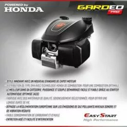 GARDEOPRO Tondeuse Thermique Tractée 167CC Avec Moteur Honda, Mulching Et éjection Latérale - Gardeo Pro -Tondeuse Et Accessoires Boutique 52963792 4