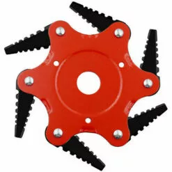 QERSTA Lame De Tondeuse à Gazon En Dents De Scie, Tête De Tonte à Six Lames, Accessoires De Désherbage Agricole 0,5 Lame Noire à Corps Rouge 11 QERSTA Lame De Tondeuse à Gazon En Dents De Scie, Tête De Tonte à Six Lames, Accessoires De Désherbage Agricole 0,5 Lame Noire à Corps Rouge -Tondeuse Et Accessoires Boutique 53259516 5