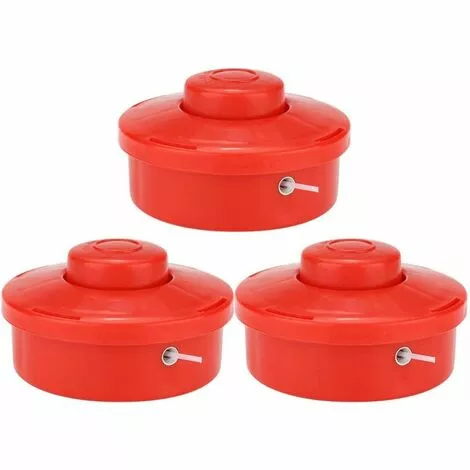 ABCRITAL 3Pcs Têtes De Trimmer Universel Herbe Tondeuse,Têtes De Remplacement Débroussailleuse Chaîne Set Brosse Coupeur Accessoire Outils Électriques Pour Jardin Pelouse Patio 3 ABCRITAL 3Pcs Têtes De Trimmer Universel Herbe Tondeuse,Têtes De Remplacement Débroussailleuse Chaîne Set Brosse Coupeur Accessoire Outils Électriques Pour Jardin Pelouse Patio