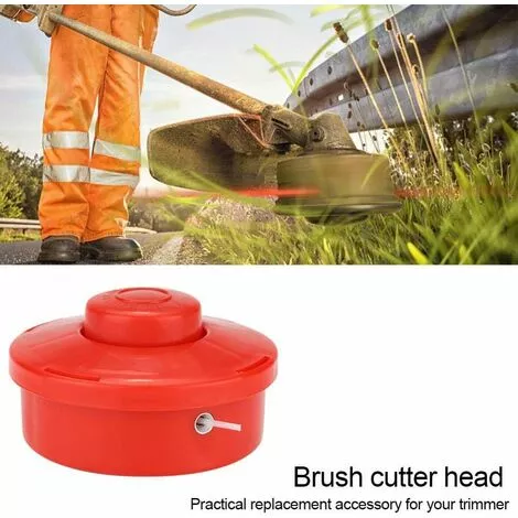 ABCRITAL 3Pcs Têtes De Trimmer Universel Herbe Tondeuse,Têtes De Remplacement Débroussailleuse Chaîne Set Brosse Coupeur Accessoire Outils Électriques Pour Jardin Pelouse Patio 4 ABCRITAL 3Pcs Têtes De Trimmer Universel Herbe Tondeuse,Têtes De Remplacement Débroussailleuse Chaîne Set Brosse Coupeur Accessoire Outils Électriques Pour Jardin Pelouse Patio – Image 2
