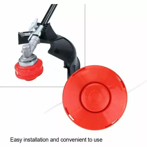 ABCRITAL 3Pcs Têtes De Trimmer Universel Herbe Tondeuse,Têtes De Remplacement Débroussailleuse Chaîne Set Brosse Coupeur Accessoire Outils Électriques Pour Jardin Pelouse Patio 5 ABCRITAL 3Pcs Têtes De Trimmer Universel Herbe Tondeuse,Têtes De Remplacement Débroussailleuse Chaîne Set Brosse Coupeur Accessoire Outils Électriques Pour Jardin Pelouse Patio – Image 3