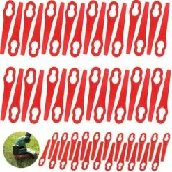 HKLFFJA 100 Pièces Jardin Pelouse Tondeuse Plastique Accessoires De Tondeuse à Gazon Lames En Plastique Couteau De Rechange En Plastique Pour FRT18A FRT18A1 ART46155 FRT20A1 Accessoires 11 HKLFFJA 100 Pièces Jardin Pelouse Tondeuse Plastique Accessoires De Tondeuse à Gazon Lames En Plastique Couteau De Rechange En Plastique Pour FRT18A FRT18A1 ART46155 FRT20A1 Accessoires -Tondeuse Et Accessoires Boutique 53555508 5