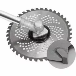 DECKON 1 Pièce 10 Pouces Tondeuse à Gazon En Alliage Tondeuse à Gazon Outils De Jardinage Pour Couper Les Arbustes Et Autres Cultures, 40t (40 Dents) -Tondeuse Et Accessoires Boutique 53864676 2