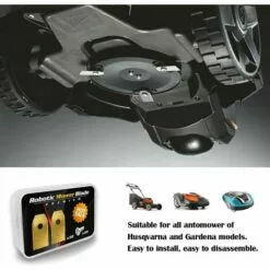 VERSAILLESFR Lame Robot Tondeuse , 30 Lames De Rechange Universelles Couteau De Rechange Adapté à Toutes Les Tondeuses à Gazon Robotiques Husqvarna Automower, Gardena, Yardforce 35*18*0.6mm,Versailles 11 VERSAILLESFR Lame Robot Tondeuse , 30 Lames De Rechange Universelles Couteau De Rechange Adapté à Toutes Les Tondeuses à Gazon Robotiques Husqvarna Automower, Gardena, Yardforce 35*18*0.6mm,Versailles -Tondeuse Et Accessoires Boutique 54038317 5