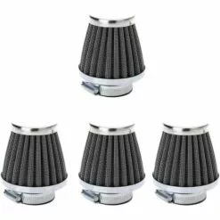 VERSAILLESFR 4 X Filtre à Air Froid Reniflard Carter Turbo Ventilateur 60mm Mini Bleu Pour Voiture Moto,Versailles