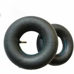 THSINDE Lot De 2 Chambre à Air 4,00/3,00 Tige De Valve Coudée Remplacement Pour Camions à Main Tondeuses à Gazon Remorques De Jardin Brouettes