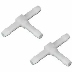 CYCLINGCOLORS 2x Raccord De Durite En T Diamètre 5mm Connecteur Tube Tuyau Carburant Essence Tracteur Tondeuse Voiture