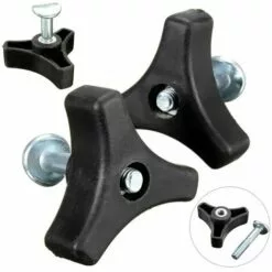 ZHUOXUAN 5pcs Poignée Triangulaire, écrou Et Boulon De Rechange Pour Tondeuse à Gazon -Tondeuse Et Accessoires Boutique 54342732 2