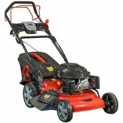 Tondeuse Thermique 4 Temps Autopropulsée 3 En 1 196cc 51cm - Powerground Pro Cut