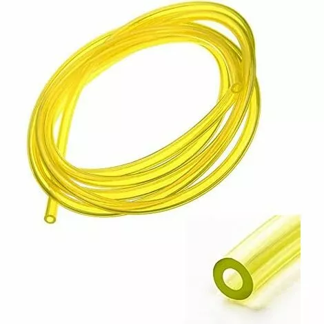 CYCLINGCOLORS Durite Essence 3mm Intérieur X 5,5mm X 1m Silicone Jaune Transparent Tondeuse Tracteur Débroussailleuse Tronçonneuse Tuyau Carburant 3 CYCLINGCOLORS Durite Essence 3mm Intérieur X 5,5mm X 1m Silicone Jaune Transparent Tondeuse Tracteur Débroussailleuse Tronçonneuse Tuyau Carburant