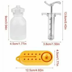 FLYME Kit De Purge De Frein De Vélo, Kit De Purge D'huile De Frein à Disque Hydraulique, Outil De Réparation De Vélo Adapté -Tondeuse Et Accessoires Boutique 54917157 2