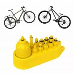 FLYME Kit De Purge De Frein De Vélo, Kit De Purge D'huile De Frein à Disque Hydraulique, Outil De Réparation De Vélo Adapté -Tondeuse Et Accessoires Boutique 54917157 5