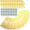 REGALI 30 X Lames De Rechange En Titane Pour Tous Les Tondeuses De Jardin Automower Husqvarna/Gardena/Yard Force/Automower, Robuste ( 0.75 Mm) Avec Vis -Tondeuse Et Accessoires Boutique 54959930 1