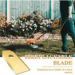 REGALI 30 X Lames De Rechange En Titane Pour Tous Les Tondeuses De Jardin Automower Husqvarna/Gardena/Yard Force/Automower, Robuste ( 0.75 Mm) Avec Vis 11 REGALI 30 X Lames De Rechange En Titane Pour Tous Les Tondeuses De Jardin Automower Husqvarna/Gardena/Yard Force/Automower, Robuste ( 0.75 Mm) Avec Vis -Tondeuse Et Accessoires Boutique 54959930 5