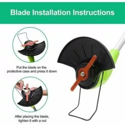 REGALOS Les Lames De La Tête Du Coupe-bordures à Fil Remplacent, 24 Lames En Plastique Pour PC De Rechange Pour Tondeuse à Gazon à Batterie -Tondeuse Et Accessoires Boutique 54959945 4