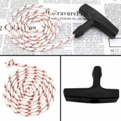 REGALI Poignée De Démarreur Tondeuse à Gazon Corde De Démarrage à Rappel Avec 3 Pièces Poignée De Démarrage Accessoires De Tondeuse à Cordon Pour La Plupart Des Tondeuses à Gazon 8 REGALI Poignée De Démarreur Tondeuse à Gazon Corde De Démarrage à Rappel Avec 3 Pièces Poignée De Démarrage Accessoires De Tondeuse à Cordon Pour La Plupart Des Tondeuses à Gazon -Tondeuse Et Accessoires Boutique 54959964 2