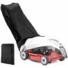 HKLFFJA Housse De Protection Universelle Pour Tondeuse à Gazon - Résistante Aux Intempéries - Étanche - Pour Tracteur De Pelouse - Protection Contre La Poussière - Avec Cordon De Traction -Tondeuse Et Accessoires Boutique 55030959 1