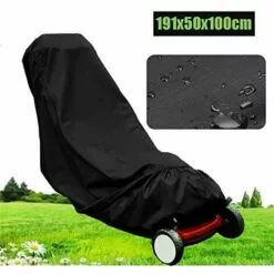 HKLFFJA Housse De Protection Universelle Pour Tondeuse à Gazon - Résistante Aux Intempéries - Étanche - Pour Tracteur De Pelouse - Protection Contre La Poussière - Avec Cordon De Traction -Tondeuse Et Accessoires Boutique 55030959 3