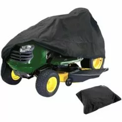 HKLFFJA Housse De Protection Imperméable Pour Tondeuse à Gazon - Protection UV - Pour Tracteur De Jardin Autoportée - XS (137,2 X 66 X 89,9 Cm)