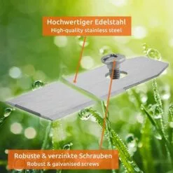 GUAZHUNIFR Lames De Couteau En Titane 30 X Lames De Rechange Robot Tondeuse Pour Tous Les Tondeuses De Jardin，argent，Guazhuni -Tondeuse Et Accessoires Boutique 55069902 4