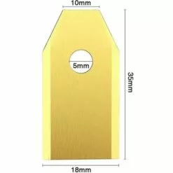 GUAZHUNIFR Lame Robot Tondeuse , 30 Lames De Rechange Universelles Couteau De Rechange Adapté à Toutes Les Tondeuses à Gazon Robotiques Husqvarna Automower, Gardena,Guazhuni -Tondeuse Et Accessoires Boutique 55070107 4