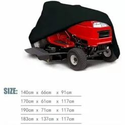 HKLFFJA Housse Pour Tondeuse À Gazon Autoportée, Tondeuse À Gazon Bâche Housse De Capot Housse Étanche Pour Tracteur De Jardin Autoporté (Color : Black, Size : 170 * 61 * 117cm) 10 HKLFFJA Housse Pour Tondeuse À Gazon Autoportée, Tondeuse À Gazon Bâche Housse De Capot Housse Étanche Pour Tracteur De Jardin Autoporté (Color : Black, Size : 170 * 61 * 117cm) -Tondeuse Et Accessoires Boutique 55254537 4