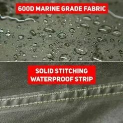 HKLFFJA Riding Imperméable Tondeuse Cover, Heavy Duty, Couverture Durable, Résistant Aux UV Et Eau Pour Votre Ride-on Jardin Tracteur Famille Accessoires,Vert -Tondeuse Et Accessoires Boutique 55254625 5