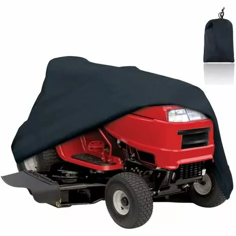 HKLFFJA Tondeuse À Siège Tracteur Cover-210D Polyester Oxford Couverture De Stockage, Protection UV Étanche Extérieur, Sac À Cordonnet De Stockage, Convient Decks Jusqu'à 54" 3 HKLFFJA Tondeuse À Siège Tracteur Cover-210D Polyester Oxford Couverture De Stockage, Protection UV Étanche Extérieur, Sac À Cordonnet De Stockage, Convient Decks Jusqu'à 54"