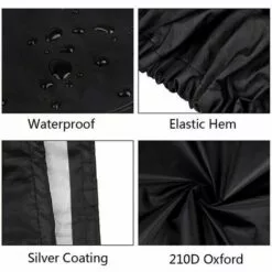 HKLFFJA Bâche Voiture, Couverture Pour La Couverture De Tondeuse à Lawn Du Tracteur Solaire Imperméable Tous Protection Météo (Color Name : Black, Size : S) 10 HKLFFJA Bâche Voiture, Couverture Pour La Couverture De Tondeuse à Lawn Du Tracteur Solaire Imperméable Tous Protection Météo (Color Name : Black, Size : S) -Tondeuse Et Accessoires Boutique 55255348 4