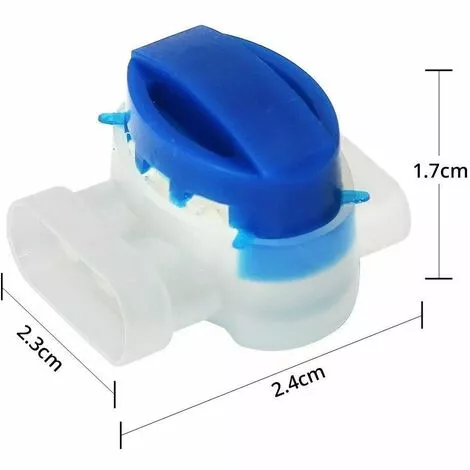 Ensoleillé Lot De 20 Raccords De Câbles Imperméables En Plastique Idéal Pour Tondeuse à Gazon 4 Ensoleillé Lot De 20 Raccords De Câbles Imperméables En Plastique Idéal Pour Tondeuse à Gazon – Image 2