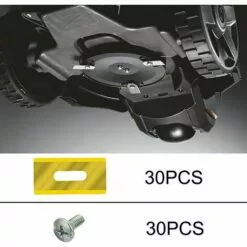 SUPERMARKET Lot De 30 Lames De Tondeuse En Acier Inoxydable Pour Husavarna 36,5 X 18,5 X 0,65 Mm (Or)Superma 10 SUPERMARKET Lot De 30 Lames De Tondeuse En Acier Inoxydable Pour Husavarna 36,5 X 18,5 X 0,65 Mm (Or)Superma -Tondeuse Et Accessoires Boutique 55490047 4
