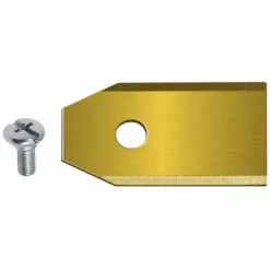 SUPERMARKET 30x LONGUE DURÉE Lames De TondeuseTondeuses Robotiques - Lame Robot Tondeuse En Titane + 30 Vis,Superma,or