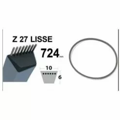 CYCLINGCOLORS Courroie Z27 10 Mm X 724 Mm Compatible Avec Honda CG35063800H0 Castelgarden 35063800/0 Tondeuse Tracteur Motoculteur 6 CYCLINGCOLORS Courroie Z27 10 Mm X 724 Mm Compatible Avec Honda CG35063800H0 Castelgarden 35063800/0 Tondeuse Tracteur Motoculteur -Tondeuse Et Accessoires Boutique 55530148 2