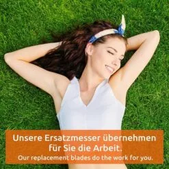 FONTAINEBLEAU 30Pcs Lames De Rechange En Acier Inoxydable, Comprend Des Vis, Argent -Tondeuse Et Accessoires Boutique 55567546 3