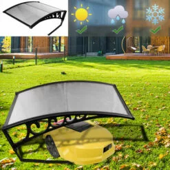 Hengda Garage Pour Tondeuse à Gazon Protection Solaire Robot De Tonte Toit Capot De Protection Outils De Jardinage - Noir -Tondeuse Et Accessoires Boutique 55624520 5