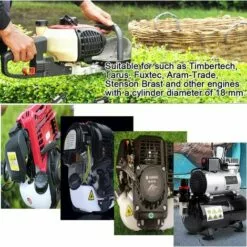 FR-LIFE BR-Vie Kit De Filtre à Essence Universel Joint De Tuyau D'essence Pour Débroussailleuse Tondeuse Tondeuse Débroussailleuse Taille-haie élagueur 2 Pcs -Tondeuse Et Accessoires Boutique 56073773 5