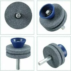 FR-LIFE BR-Vie 2 Affûteurs De Lame De Tondeuse à Gazon Double Couche,ésistant à L'usure Adapté à La Plupart Des Perceuses électriques Ou Perceuses à Main Professionnelle Accessoire Perceuse De Fichier Rotatif -Tondeuse Et Accessoires Boutique 56074057 3