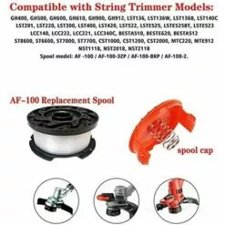 LUCKY-88 Tête De Tonte De Corde De Tonte De Ligne De Tonte De Bobine (bobine * 6 + Couvercle * 1 + Ressort * 1) 11 LUCKY-88 Tête De Tonte De Corde De Tonte De Ligne De Tonte De Bobine (bobine * 6 + Couvercle * 1 + Ressort * 1) -Tondeuse Et Accessoires Boutique 56330802 5