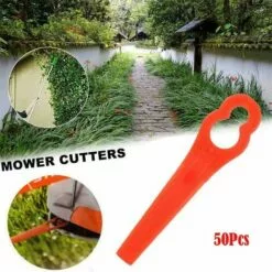 HKLFFJA 20 Pcs Lames De Tondeuse Pour RT250 Jardin Pelouse Tondeuse Accessoires,lames De Rechange,couteau En Plastique, Coupe-bordures Sans Fil 11 HKLFFJA 20 Pcs Lames De Tondeuse Pour RT250 Jardin Pelouse Tondeuse Accessoires,lames De Rechange,couteau En Plastique, Coupe-bordures Sans Fil -Tondeuse Et Accessoires Boutique 57020351 5