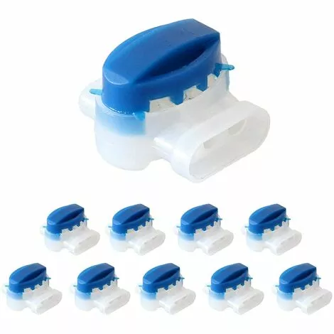 HKLFFJA Connecteur De Câble 10x Connecteurs Pour Câble Périphérique, Kit De Réparation Pour Câbles De Tondeuse Robot, Serre-câble, Pour Raccorder Les Extrémités De Câbl 3 HKLFFJA Connecteur De Câble 10x Connecteurs Pour Câble Périphérique, Kit De Réparation Pour Câbles De Tondeuse Robot, Serre-câble, Pour Raccorder Les Extrémités De Câbl