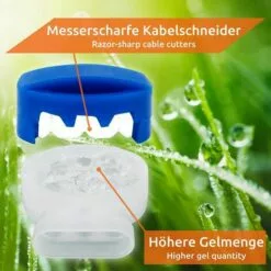 HKLFFJA Connecteur De Câble 10x Connecteurs Pour Câble Périphérique, Kit De Réparation Pour Câbles De Tondeuse Robot, Serre-câble, Pour Raccorder Les Extrémités De Câbl 10 HKLFFJA Connecteur De Câble 10x Connecteurs Pour Câble Périphérique, Kit De Réparation Pour Câbles De Tondeuse Robot, Serre-câble, Pour Raccorder Les Extrémités De Câbl -Tondeuse Et Accessoires Boutique 57478664 4