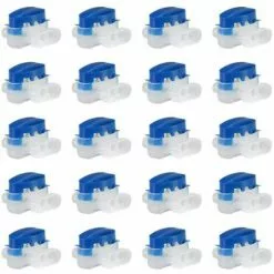 HKLFFJA Connecteurs Raccords De Câble 15PCS Remplis Des Résines Support Pour Câble Périphérique Du Robot Pour Jardin Extérieur Robot Tondeuse Automower