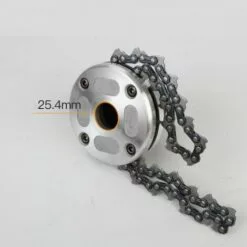 DONTODENT Tête De Fauche à Chaîne - Tête De Fauche à Chaîne - Tête De Faucheuse Irrigatrice - Tête De Faucheuse Sarcleuse - Noir - Entretoise Universelle 25.4mm -Tondeuse Et Accessoires Boutique 57922239 4