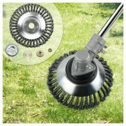 GRID COOL Lame De Coupe-herbe à Tête De Coupe-herbe De 8 Pouces Avec Kit D'adaptateur Universel 4pcs -Tondeuse Et Accessoires Boutique 58347557 2